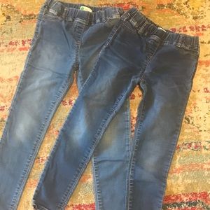 Mini Boden girls pull on jeans size 9Years